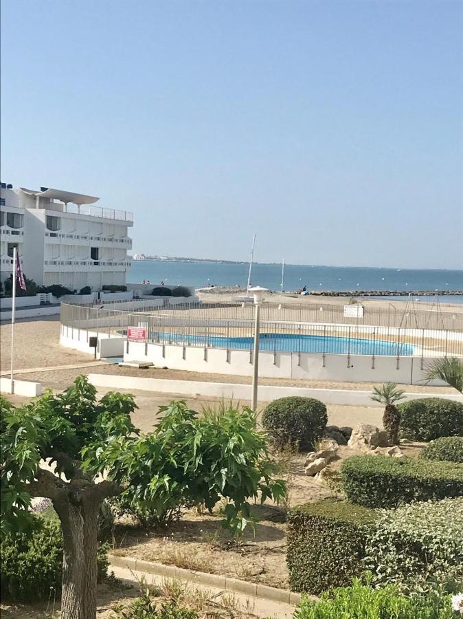 AS17378 - P4 Dans une résidence direct sur la plage aec vue mer et piscine Le Grau-du-Roi Extérieur photo